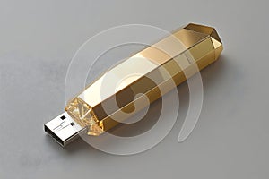Golden Crystal USB Drive