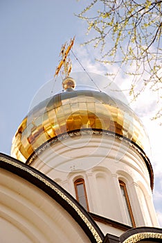 Golden cupola