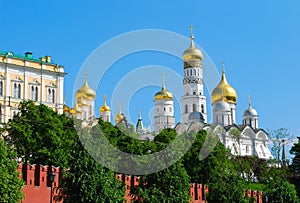 Golden cupolas photo