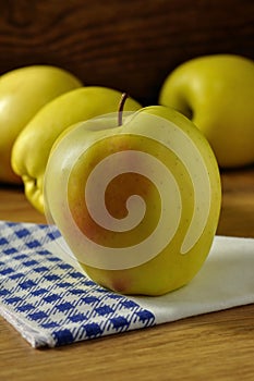 Golden delicious apple