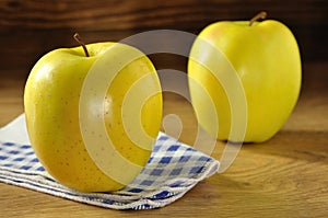 Golden delicious apple