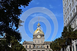 City hall in Savannah, Georgia