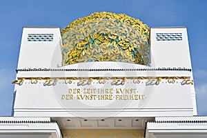 Golden dome of Vienna Secession building