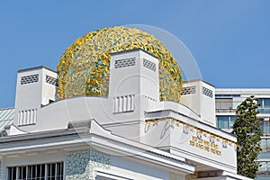 Golden dome of Vienna Secession building