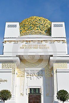 Golden dome of Vienna Secession building