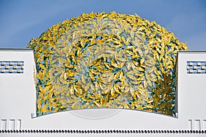 Golden dome of Vienna Secession building