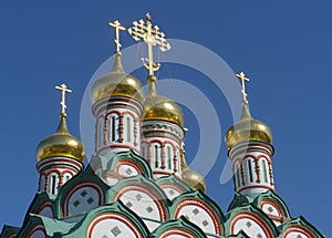 Golden domes of Russia