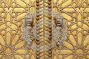 Golden door knockers photo