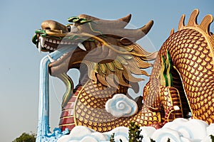 Golden Dragon at Suphanburi, Thailand