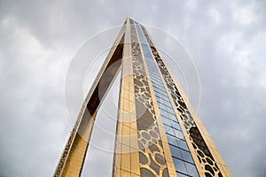 Golden Dubai Frame, New attraction in Dubai, United Arab Emirates