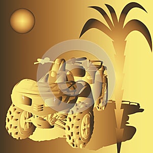 Golden Dune buggy