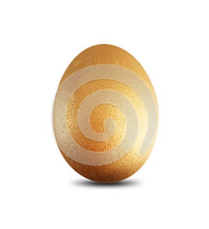 Golden easter egg