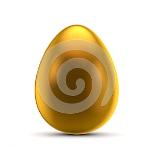 Golden easter egg