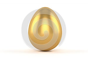 Golden egg happy easter