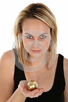 Golden Egg Metaphor Concept