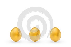 Golden egg opportunity with retirement planning concept