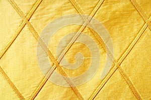 Golden fabric as background