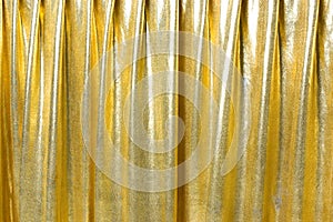 Golden fabric background