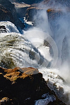 Golden Falls - The Spectacular Gullfoss Waterfalls of Iceland