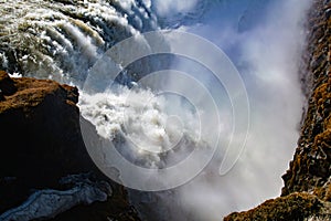 Golden Falls - The Spectacular Gullfoss Waterfalls of Iceland