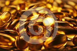 Golden Fish Oil Capsules