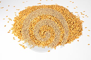 golden flax seed or linseed