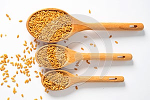 golden flax seed or linseed