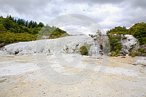 Golden Fleece, Thermal area Orakei Korako in New Zealand