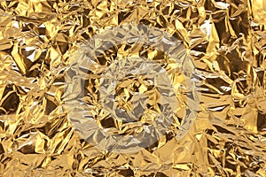 Golden foil