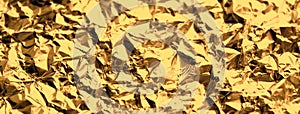 Golden foil festive texture