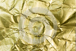 Golden foil textured and background