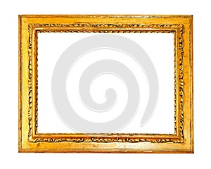 Golden frame