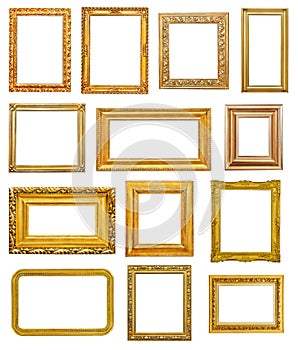 Golden frames