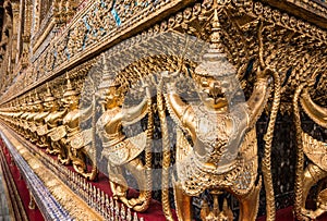 Golden Garuda of Wat Phra Kaew