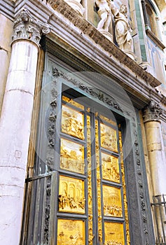 Golden Gate Basilica di Santa Croce Florence,