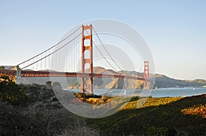 Golden Gate Bridge in Afternoon Light