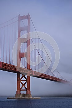 Golden Gate Bridge in Fog
