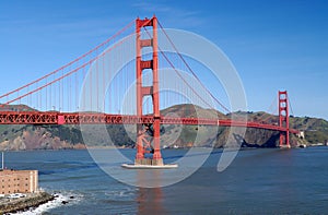 Golden Gate Bridge from Fort P