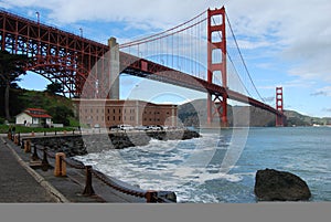 Golden Gate Bridge & Fort Point, San Francisco