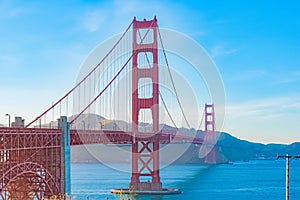 Golden Gate Bridge Landscape San Francisco