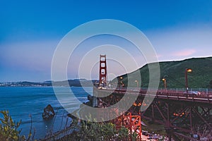 Golden Gate Bridge Landscape San Francisco