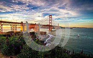 The Golden Gate Bridge is located in San Francisco, CA