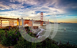 The Golden Gate Bridge is located in San Francisco, CA photo