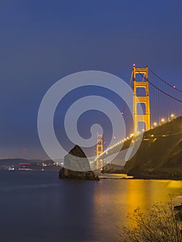 Golden Gate Bridge at Night