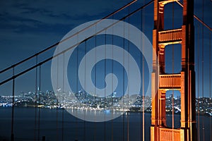 Golden Gate Bridge Nightshot