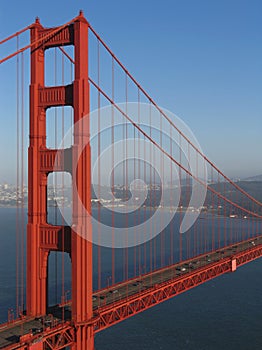 Golden Gate Bridge Northern Tower Offset