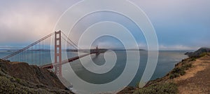 Golden Gate Bridge Panorama Overlook