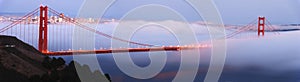 Golden Gate Bridge panoramic