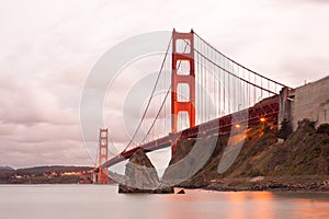 The Golden Gate Bridge in San Francisco