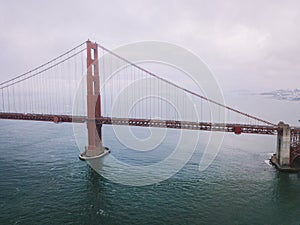 Golden Gate bridge in San Francisco